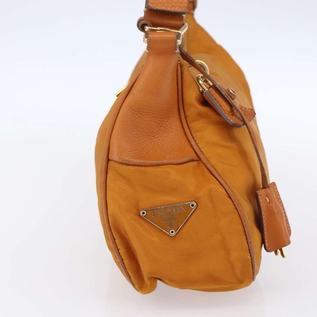 Prada Vintage Shoulder Bag Orange Good condition - Inside View