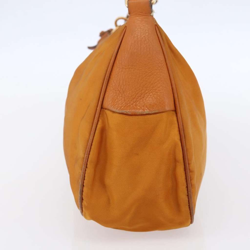 Prada Vintage Shoulder Bag Orange Good condition - Model View