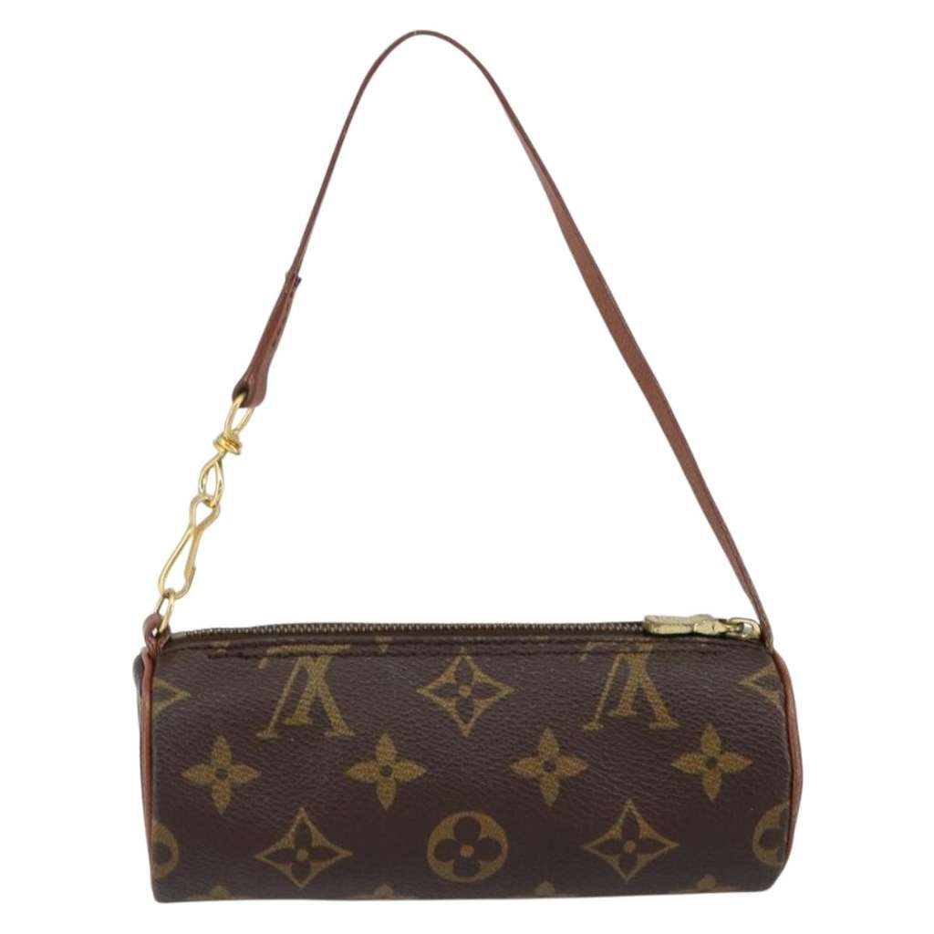 Louis Vuitton Papillon Pochette Brown Canvas Good condition - Back View