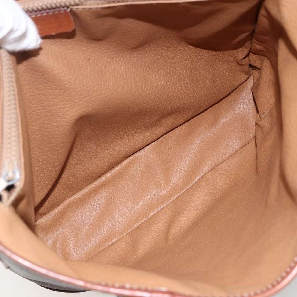 Celine Vintage Macadam Tote bag Brown Canvas Fair condition - Box View