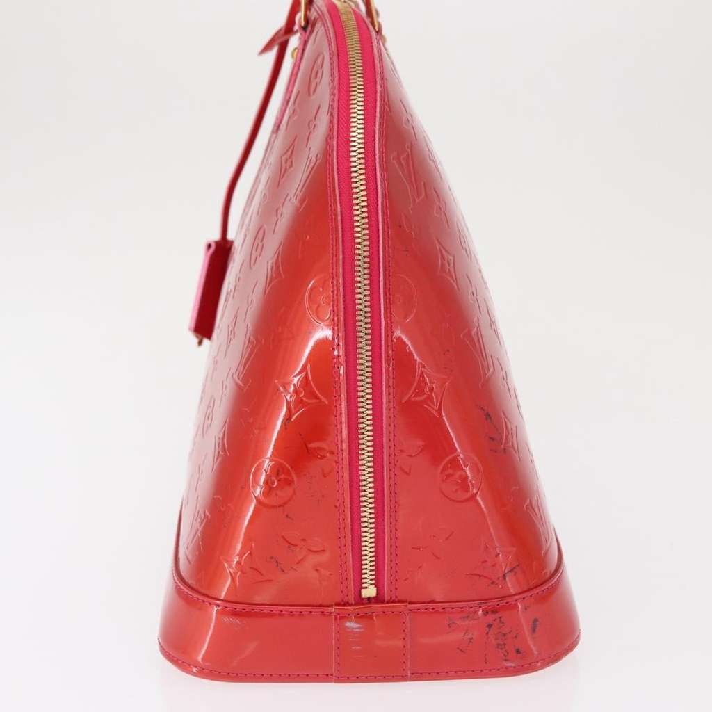 Louis Vuitton Alma Handbag Red Good condition - Inside View