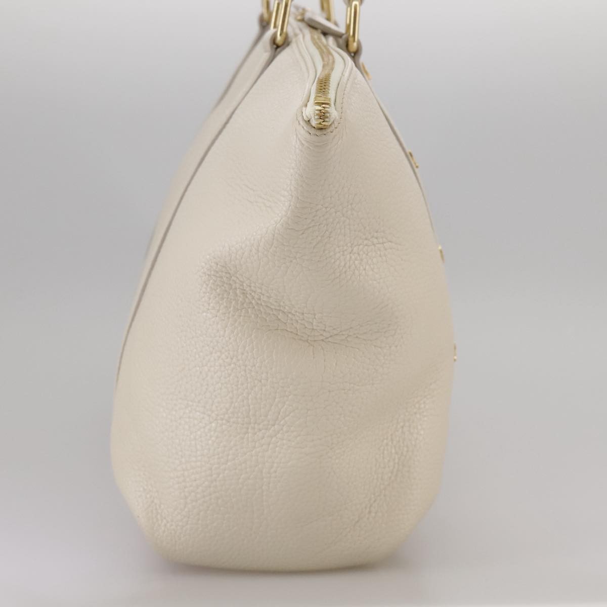 Mcm Vintage tote White Leather Good condition - Model View