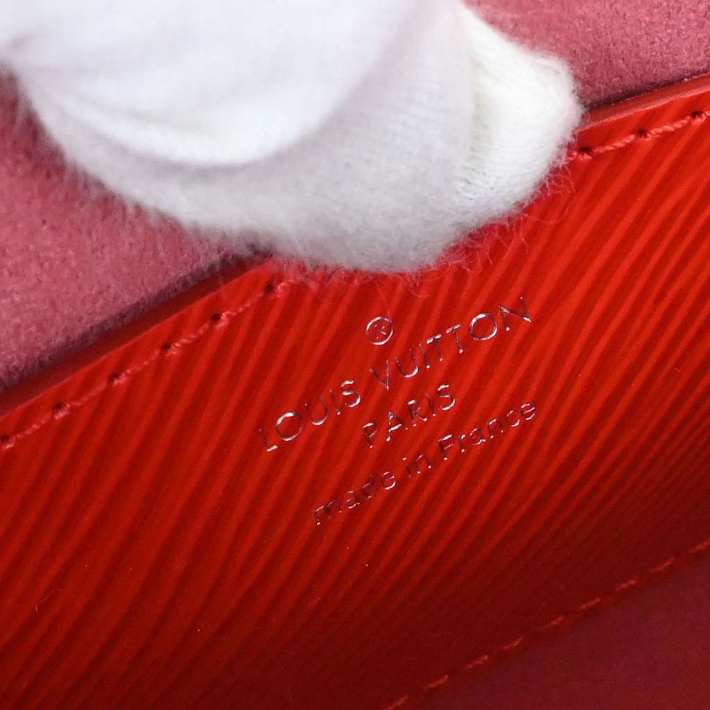 Louis Vuitton Twist Handbag Red Leather Good condition - Model View