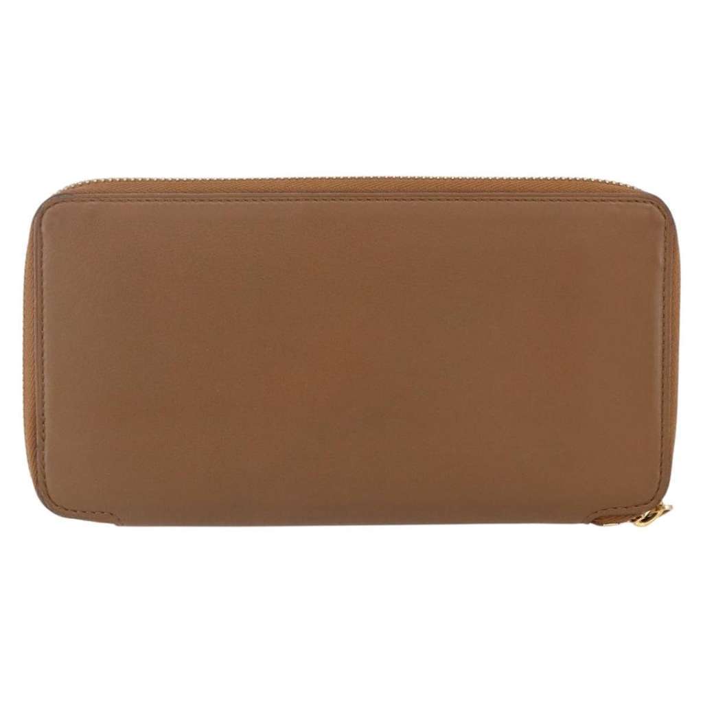 Louis Vuitton Zippy wallet Brown Leather Good condition - Back View