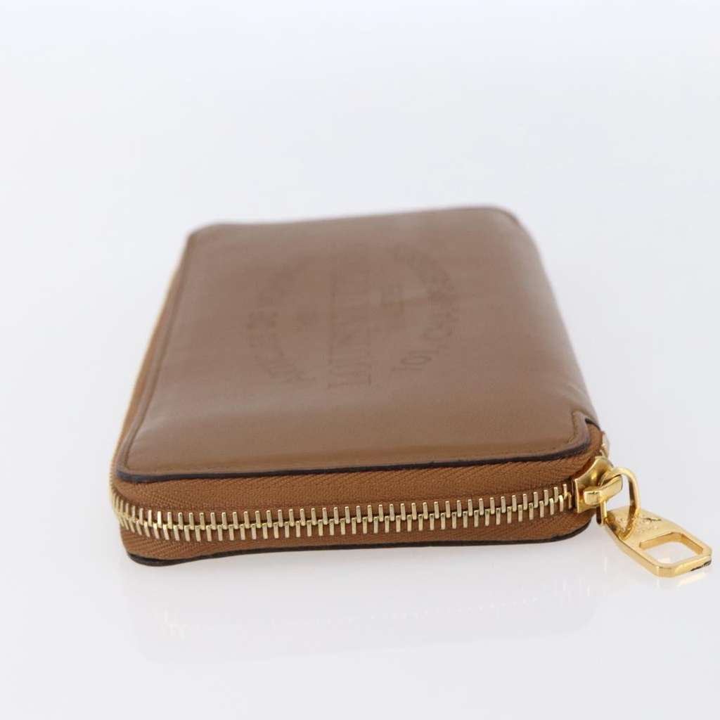 Louis Vuitton Zippy wallet Brown Leather Good condition - Inside View