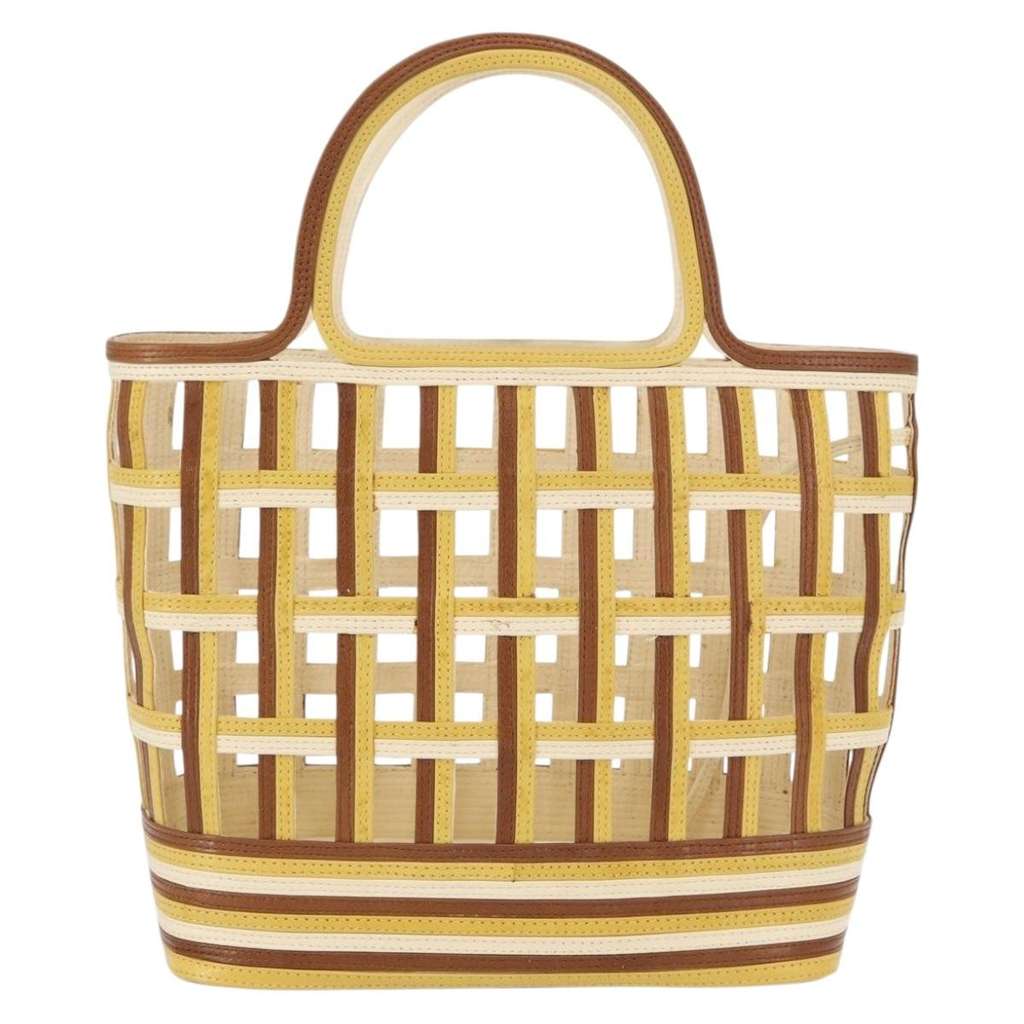 Prada Vintage Handbag Brown Leather Good condition - Back View