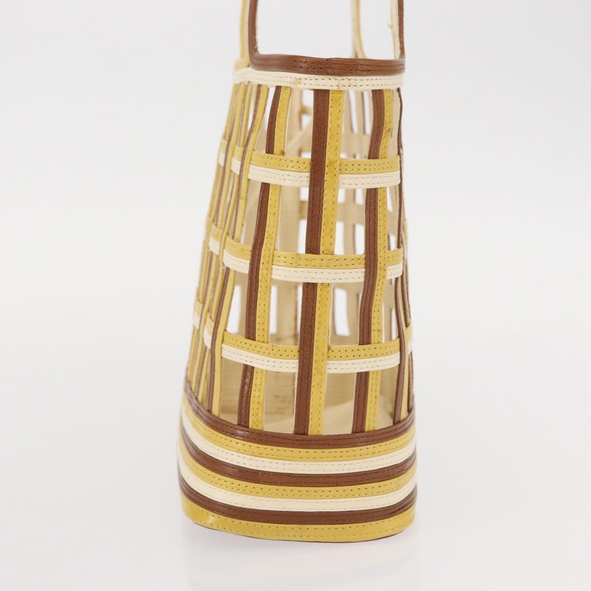 Prada Vintage Handbag Brown Leather Good condition - Inside View