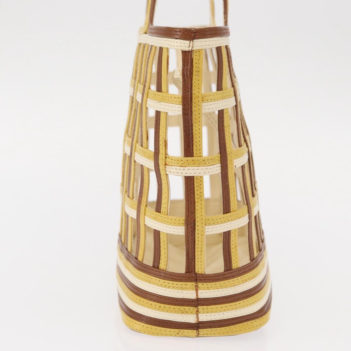 Prada Vintage Handbag Brown Leather Good condition - Model View