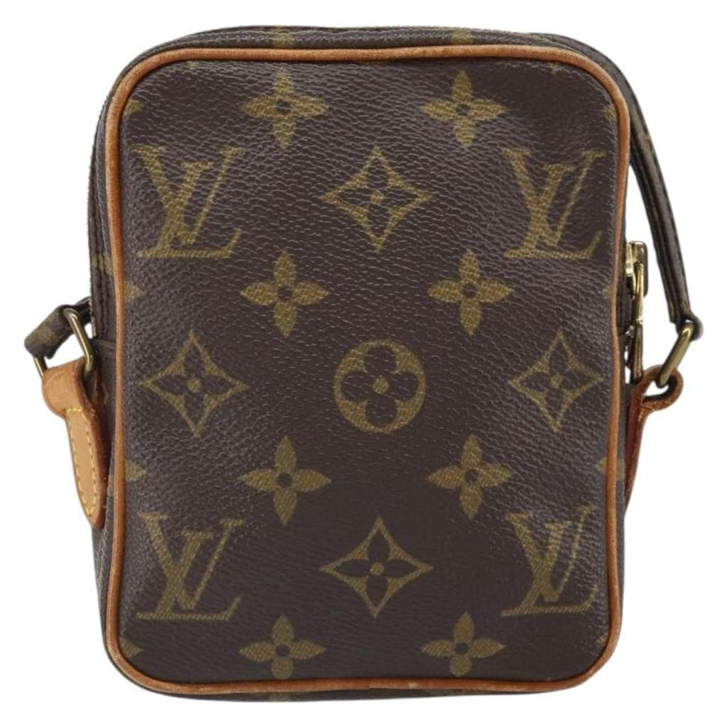 Louis Vuitton Danube Handbag Brown Canvas Good condition - Back View