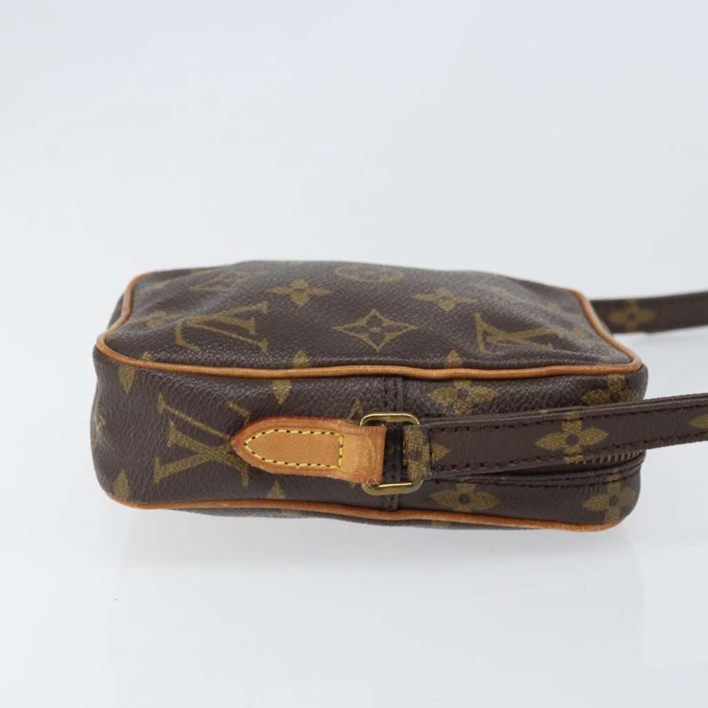 Louis Vuitton Danube Handbag Brown Canvas Good condition - Inside View