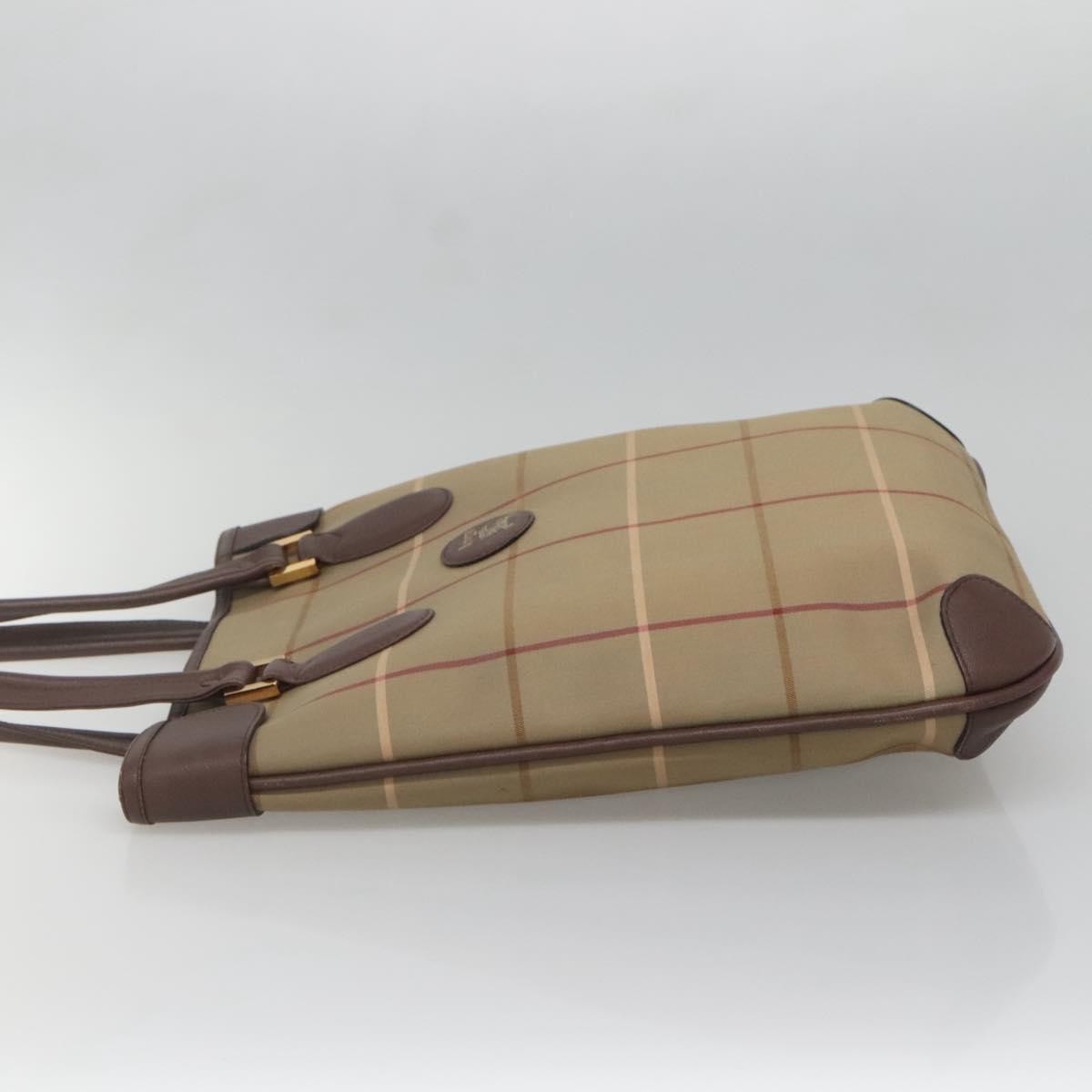 Burberry Nova Check Tote Beige Canvas Good condition - Inside View