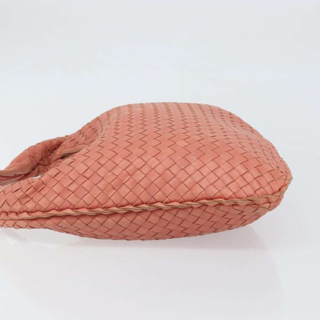 Bottega Veneta Veneta Hobo Pink Leather Good condition - Model View