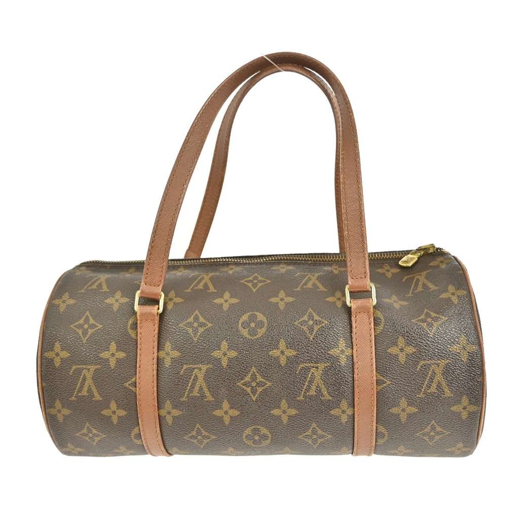 Louis Vuitton Papillon Handbag Brown Canvas Good condition - Back View