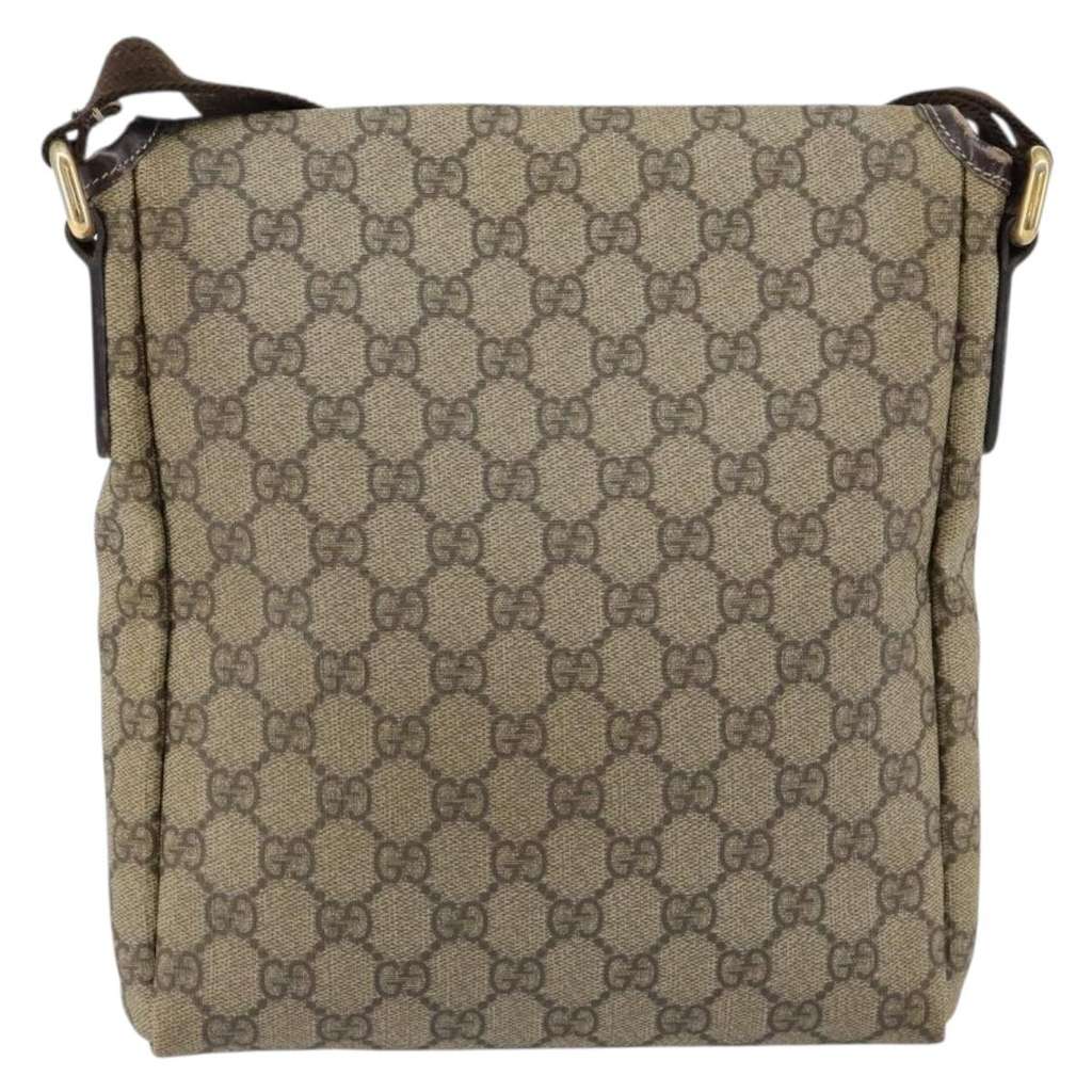 Gucci Flap Messenger Beige Good condition - Back View