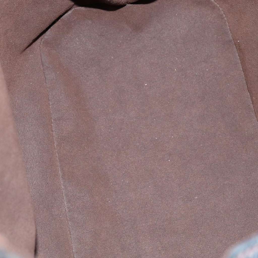 Louis Vuitton L Hobo Black Leather Good condition - Box View