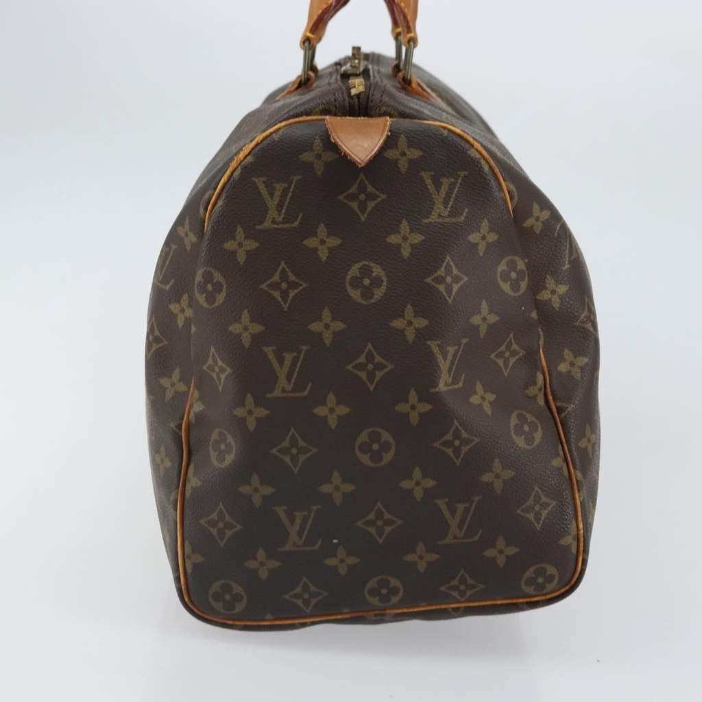 Louis Vuitton Keepall Bag Brown Canvas Fair condition - Model View