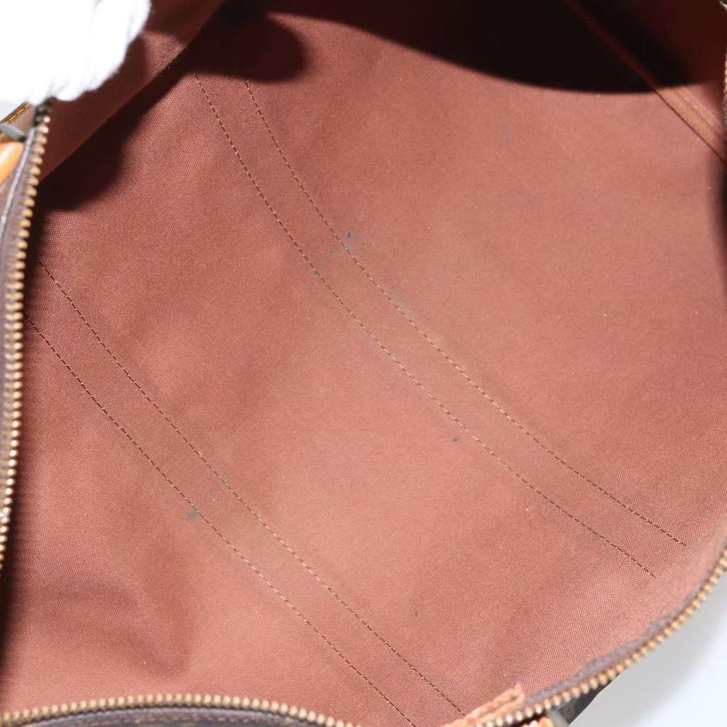Louis Vuitton Keepall Bag Brown Canvas Fair condition - Box View