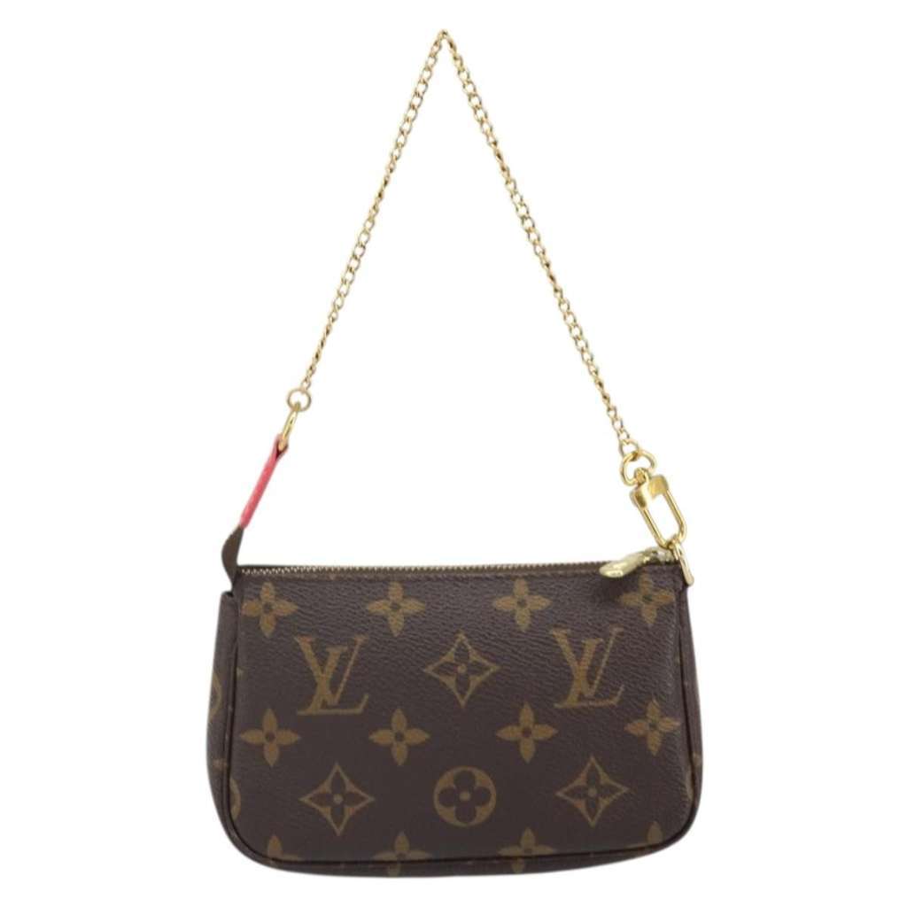Louis Vuitton Pochette Accessoires Brown Canvas Good condition - Back View