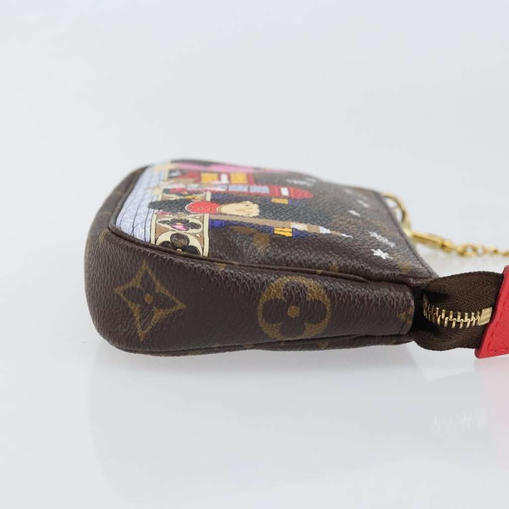 Louis Vuitton Pochette Accessoires Brown Canvas Good condition - Inside View