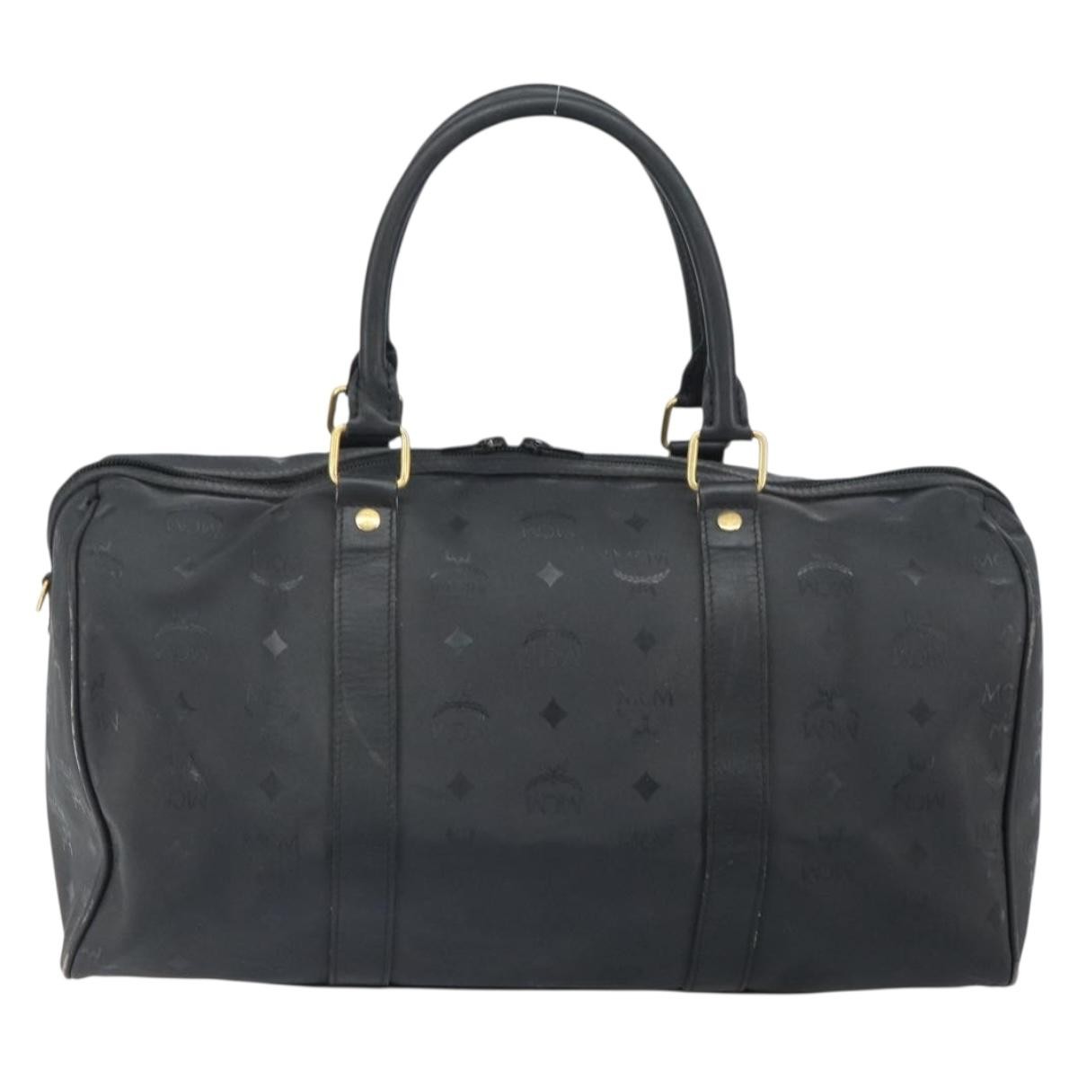 Mcm Vicetos travel bag Black Good condition - Back View