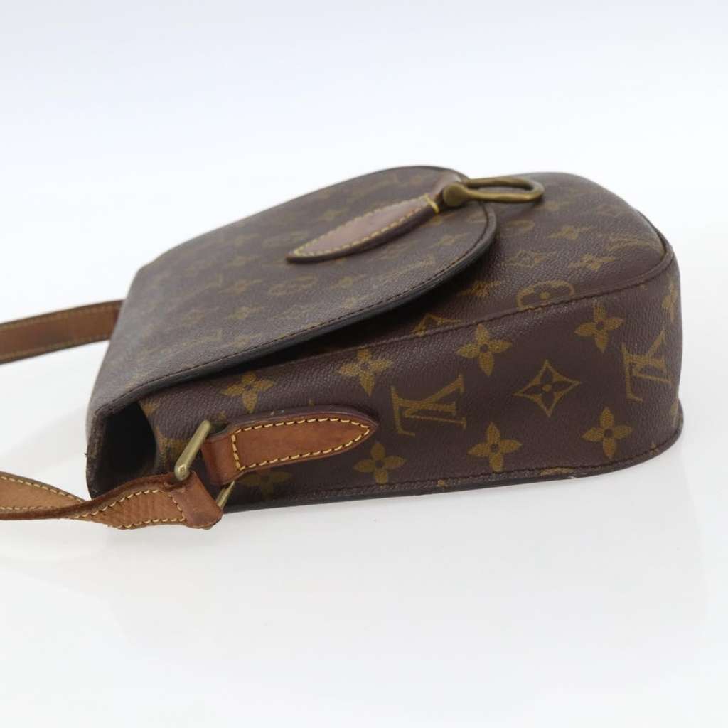 Louis Vuitton Saint Cloud Handbag Brown Canvas Fair condition - Inside View