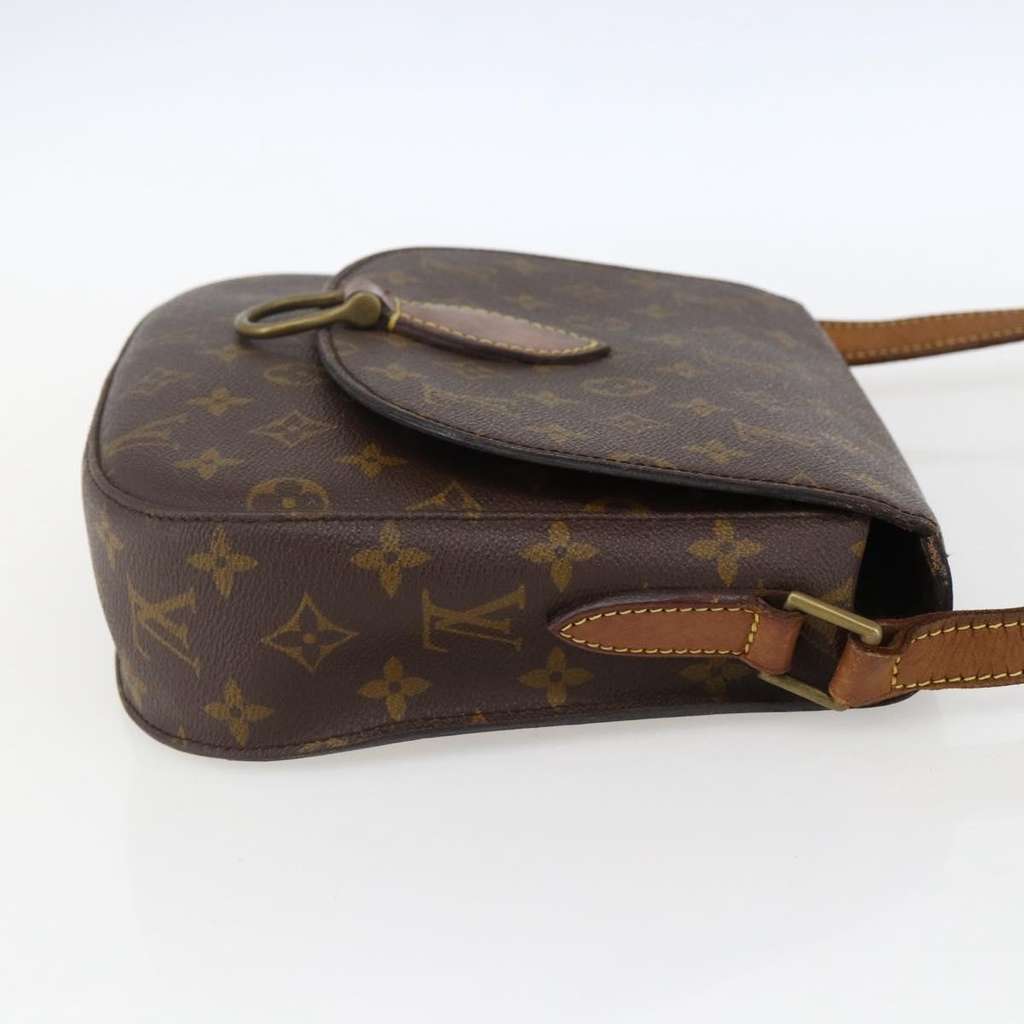 Louis Vuitton Saint Cloud Handbag Brown Canvas Fair condition - Model View