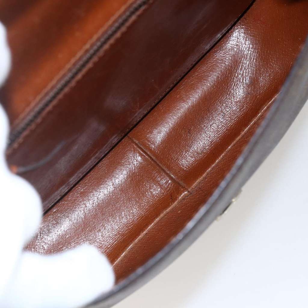 Louis Vuitton Saint Cloud Handbag Brown Canvas Fair condition - Box View