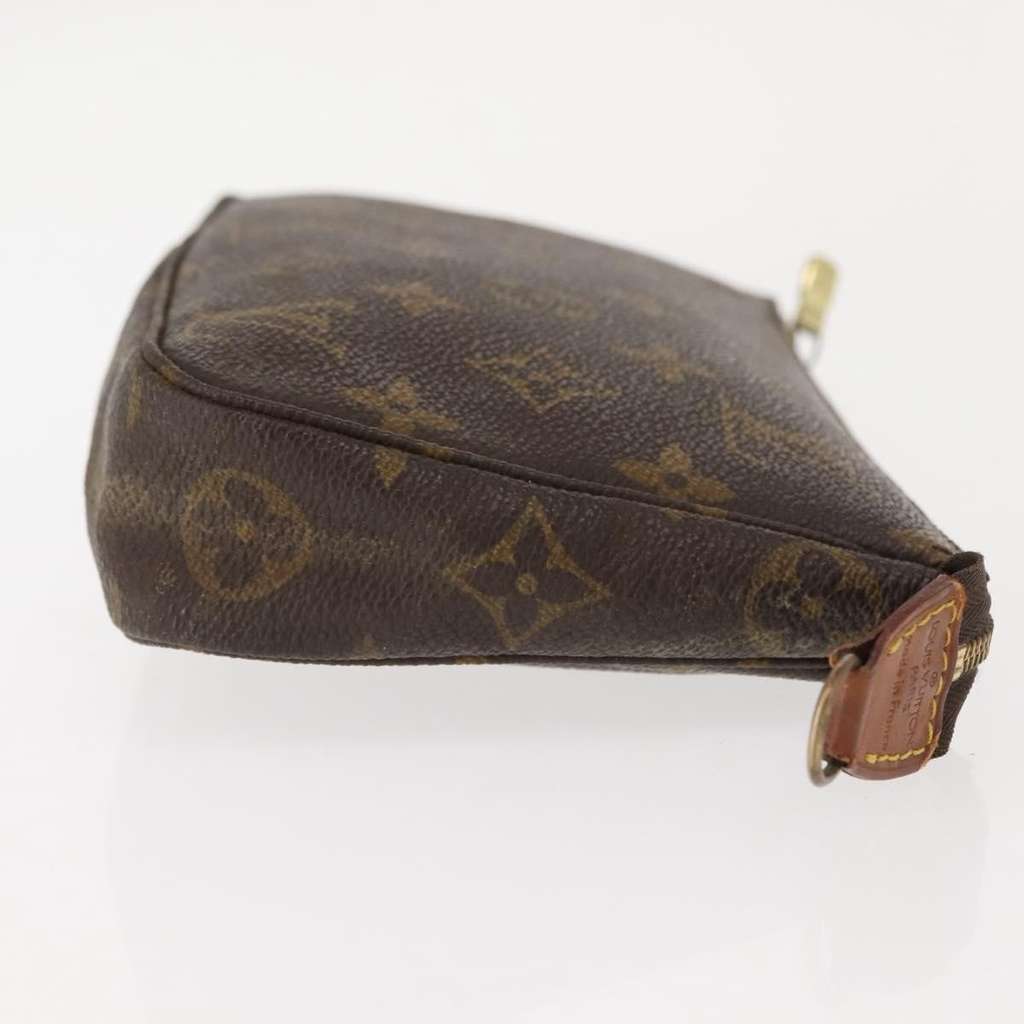 Louis Vuitton Pochette Accessoires NM Brown Canvas Good condition - Inside View