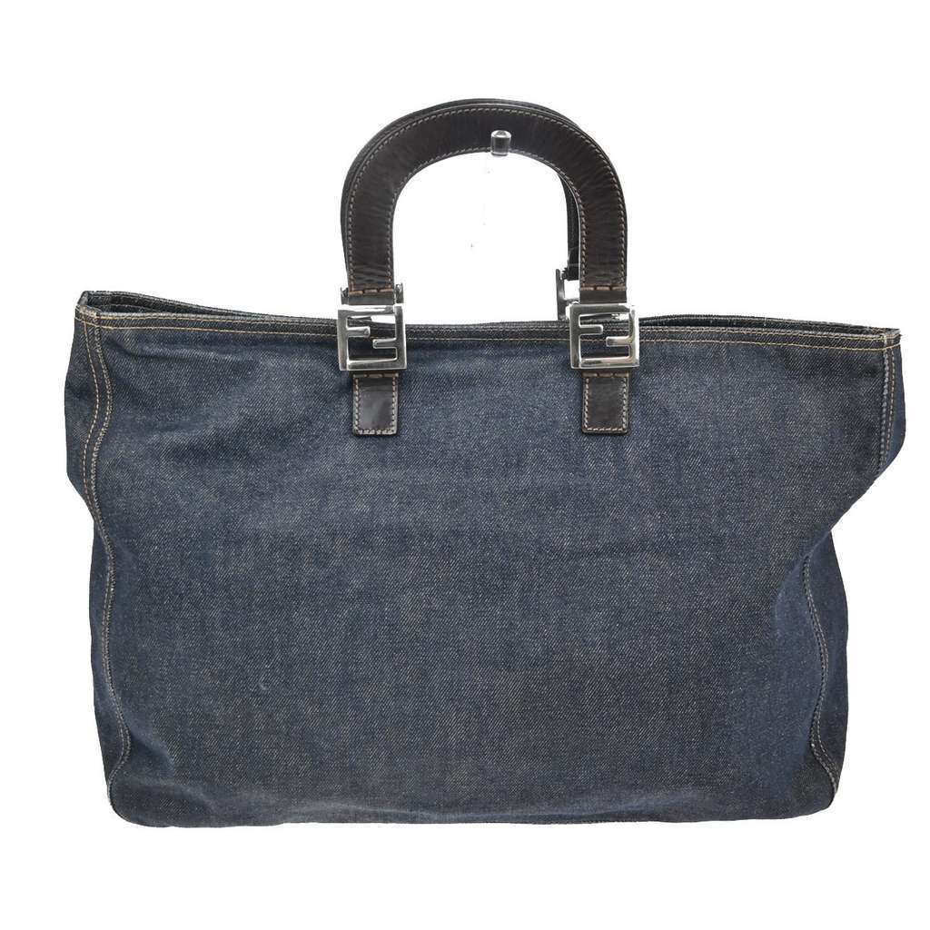 Fendi Vintage Open Tote Blue Good condition - Back View