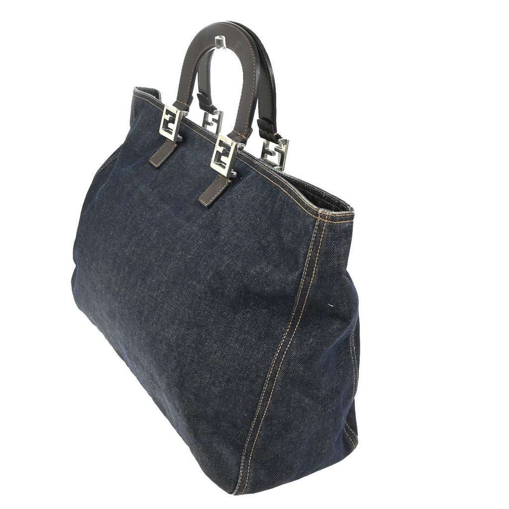 Fendi Vintage Open Tote Blue Good condition - Inside View