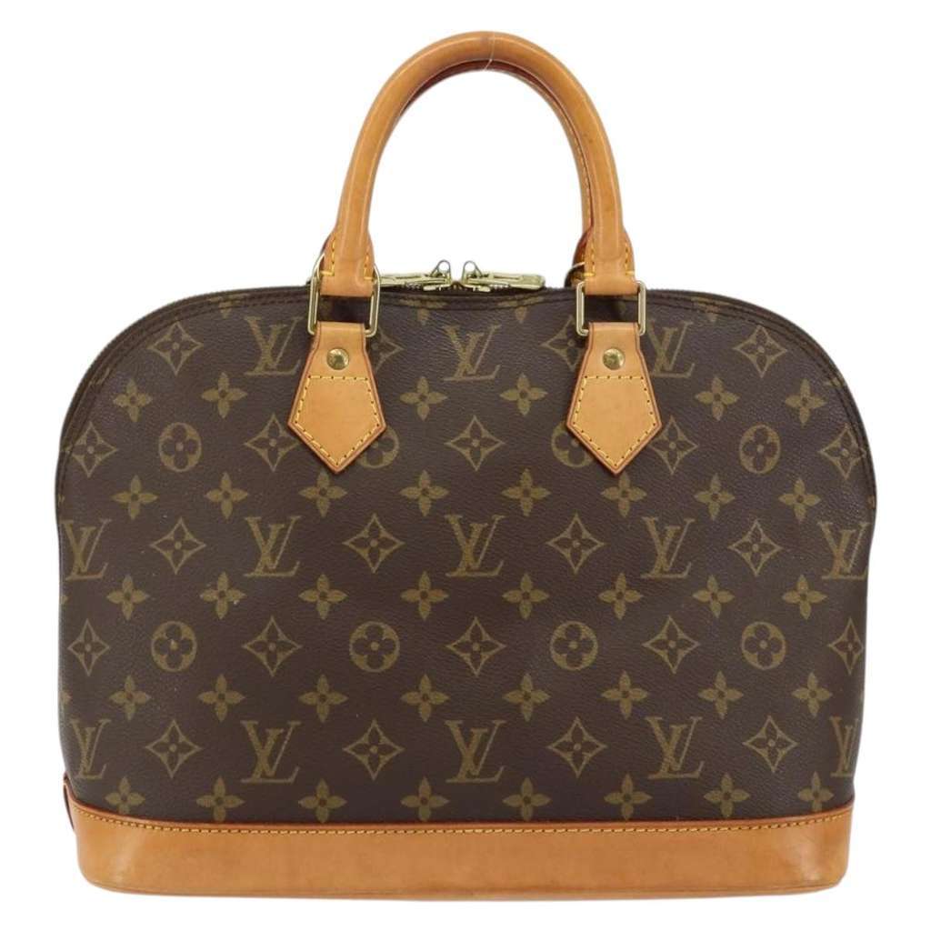 Louis Vuitton Alma Handbag Brown Canvas Fair condition - Inside View