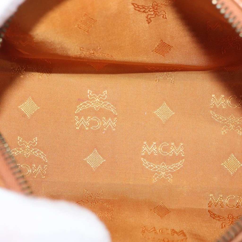 Mcm Visetos Handbag Brown Canvas Good condition - Box View