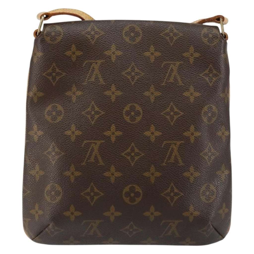 Louis Vuitton Musette Salsa Handbag Brown Canvas Good condition - Back View