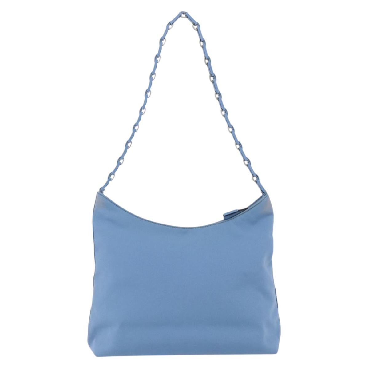 Salvatore Ferragamo Vala Shoulder Bag Blue Good condition - Back View