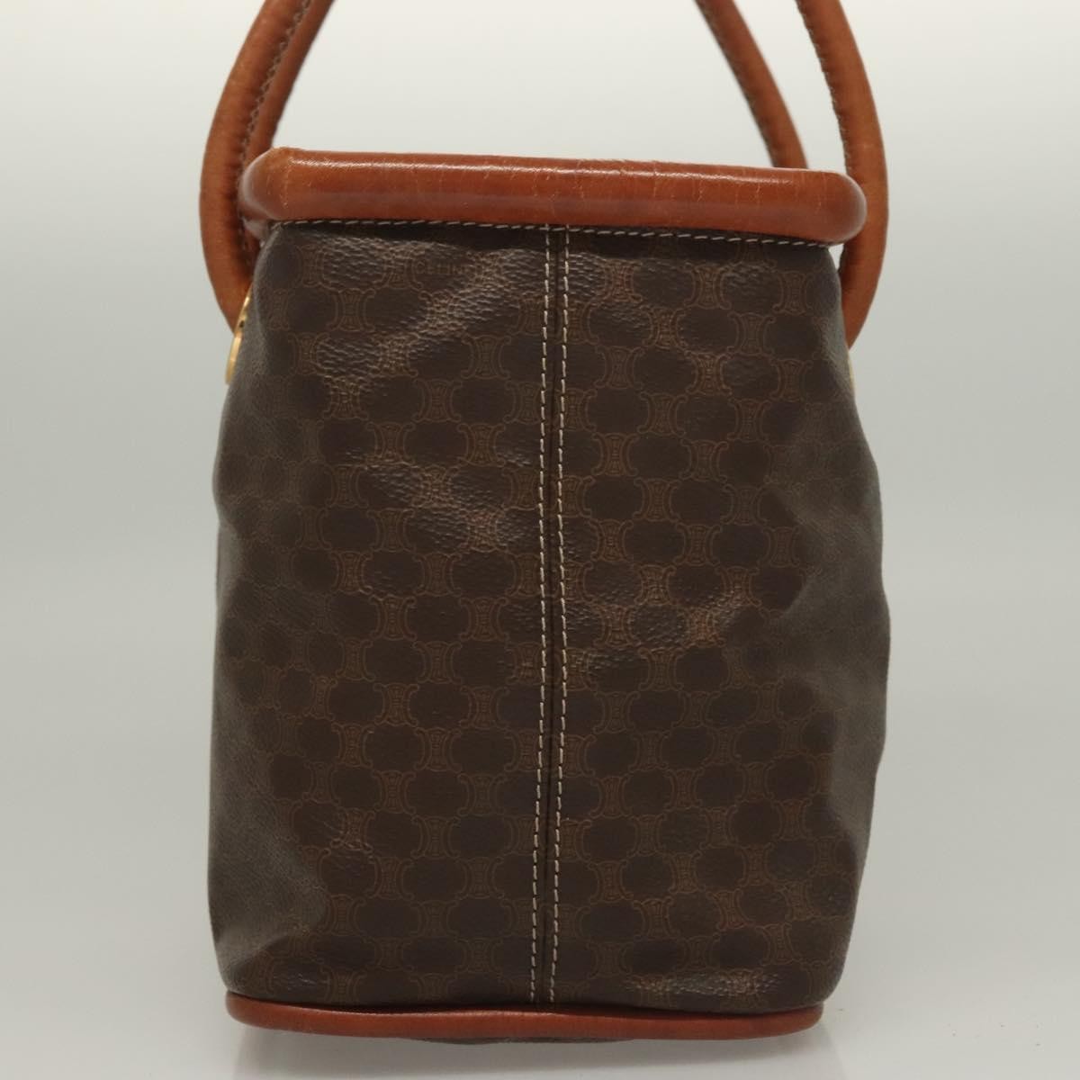 Celine Macadam Handbag Brown Canvas Good condition - Model View