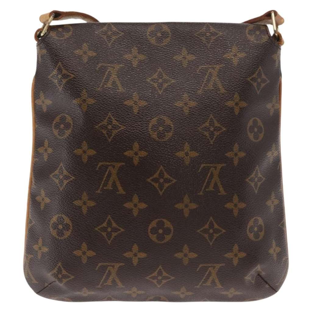 Louis Vuitton Musette Salsa Handbag Brown Canvas Good condition - Back View