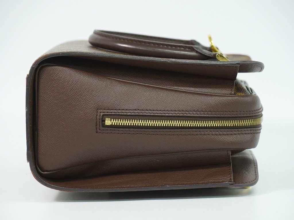 Louis Vuitton Triana Bag Brown Canvas Fair condition - Inside View