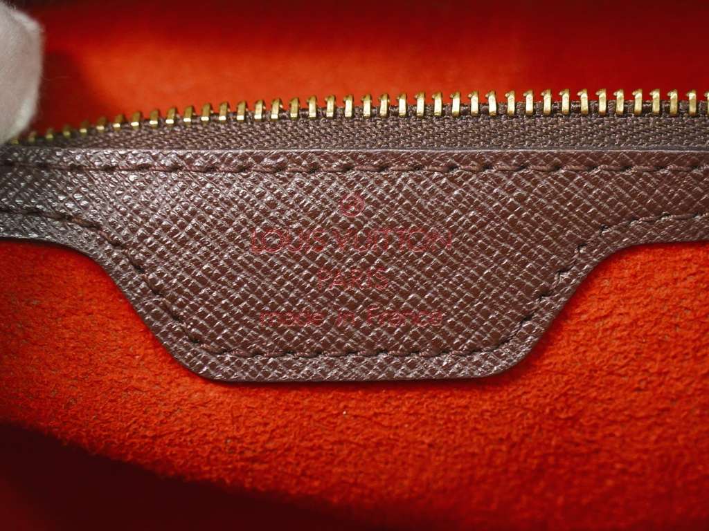 Louis Vuitton Triana Bag Brown Canvas Fair condition - Box View