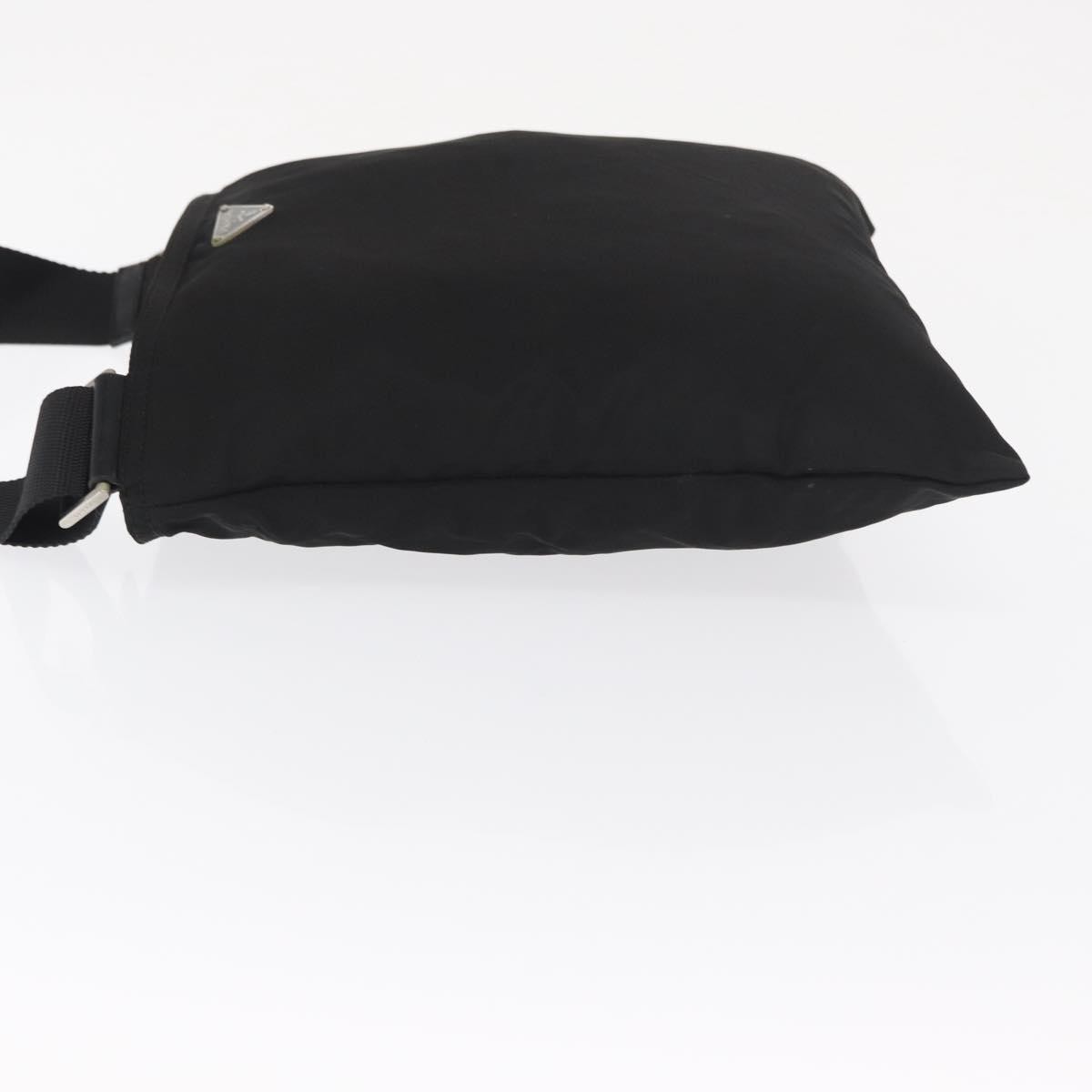 Prada Zip Top Messenger Bag Black Good condition - Model View