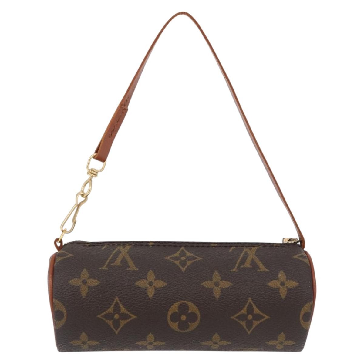 Louis Vuitton Papillon Pochette Brown Canvas Good condition - Back View