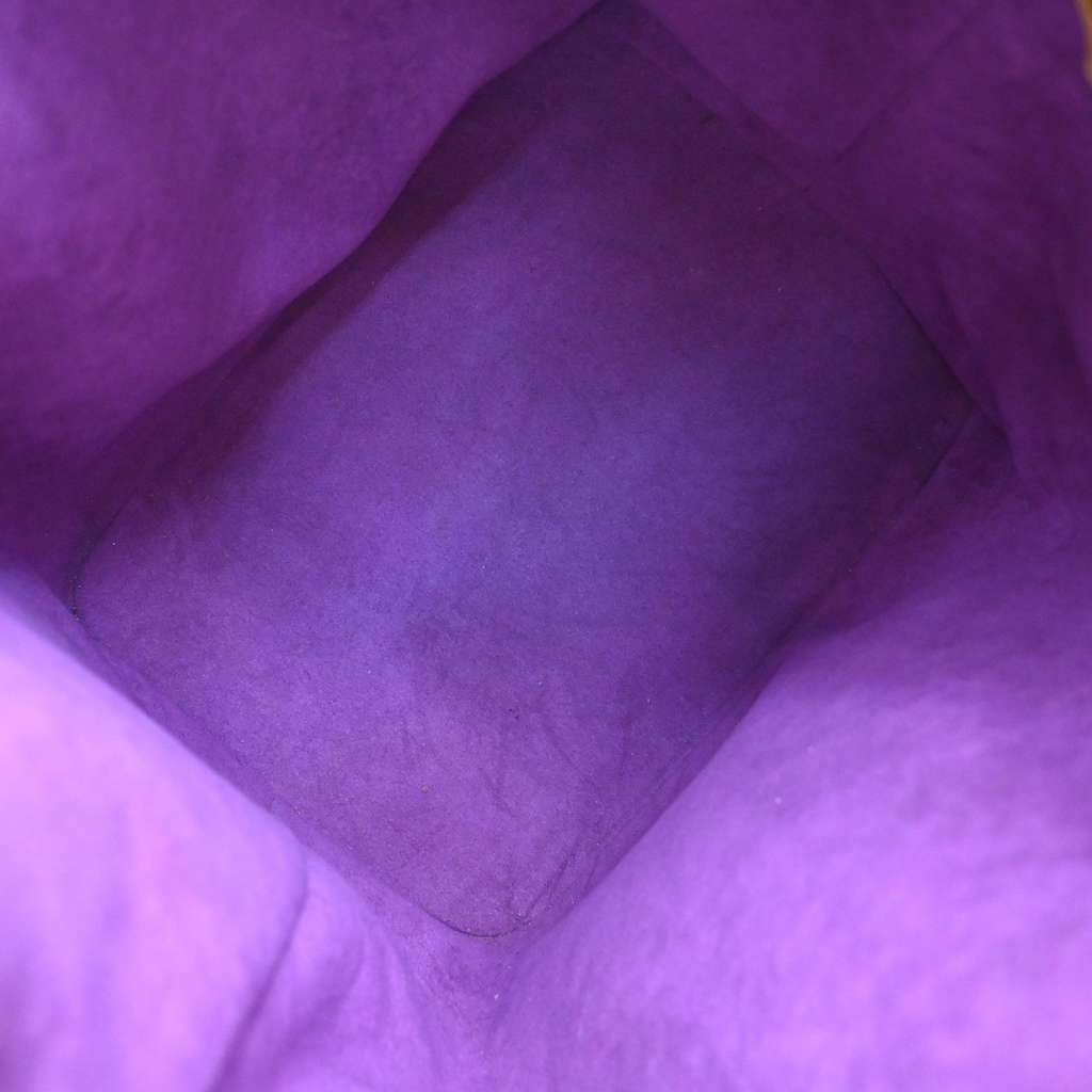 Louis Vuitton Petit Noe Handbag Yellow Leather Good condition - Box View