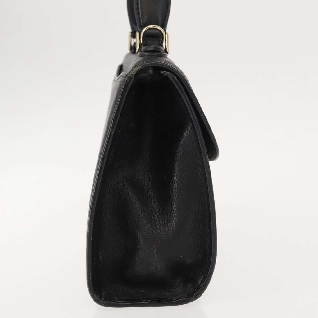 Burberry Vintage Handbag Black Leather Good condition - Model View