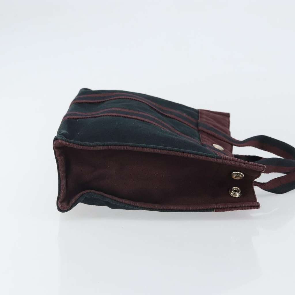 Hermès Fourre Tout Tote Black Canvas Fair condition - Inside View