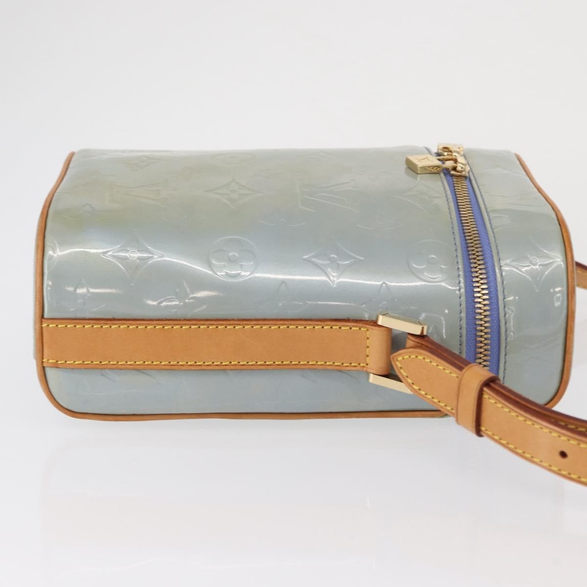 Louis Vuitton Sullivan Handbag Purple Fair condition - Inside View