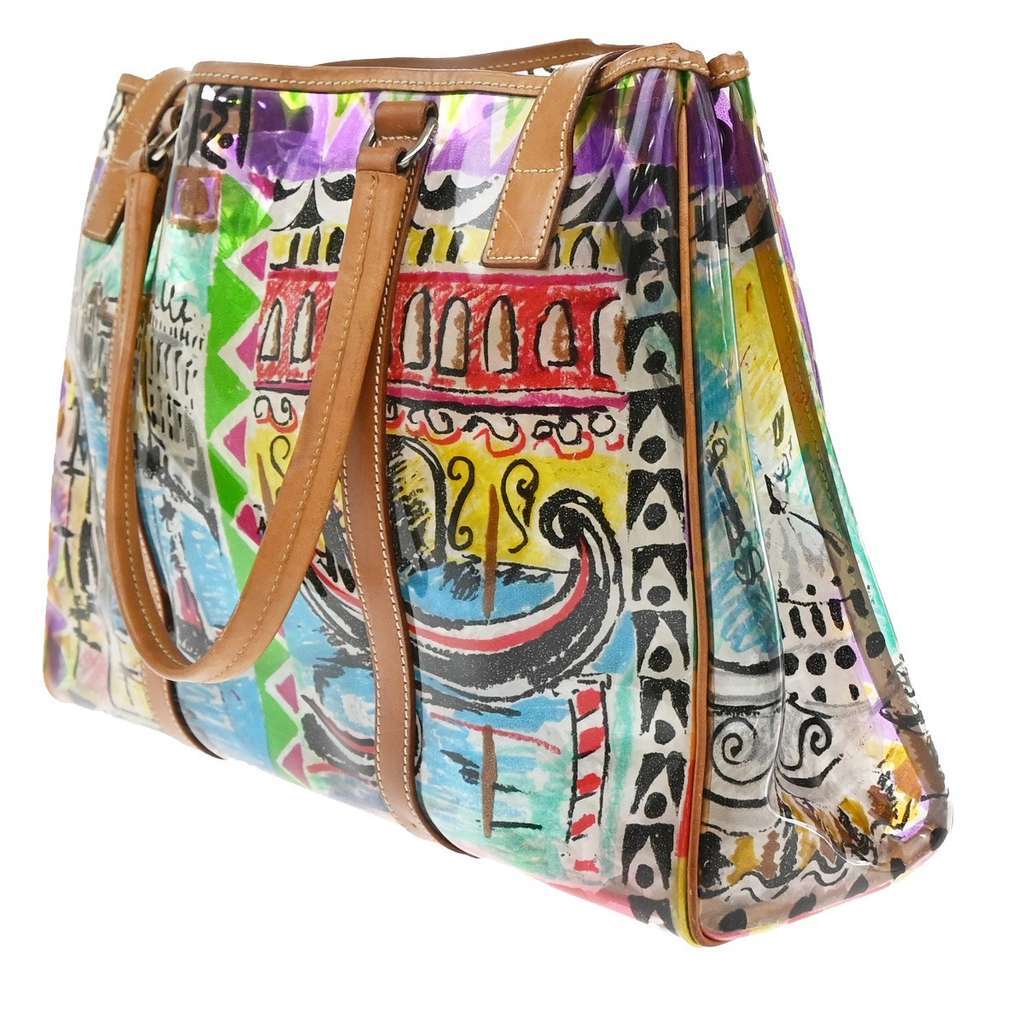 Prada Venice Belted Tote Other Leather Good condition - Model View