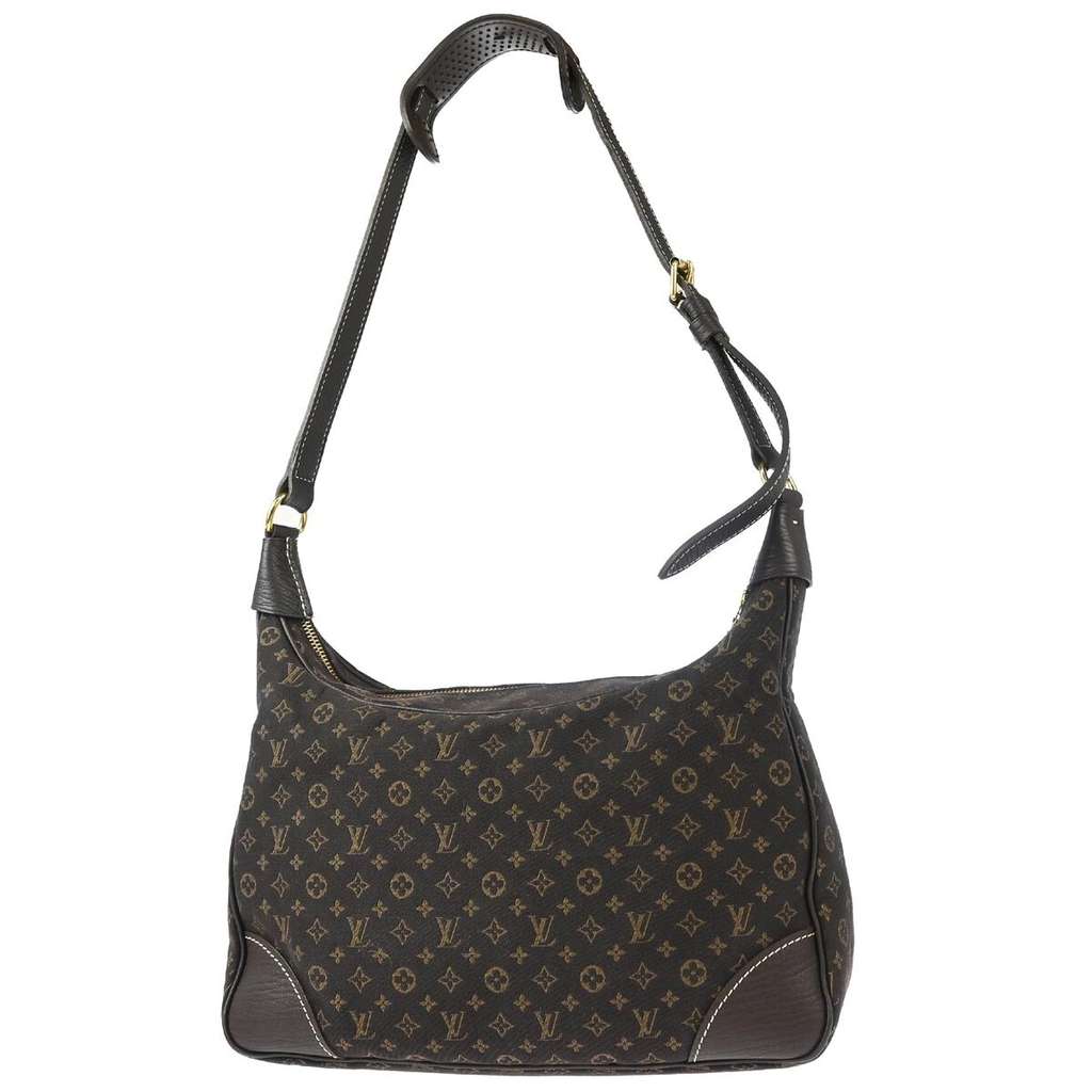 Louis Vuitton Boulogne Handbag Brown Canvas Good condition - Back View