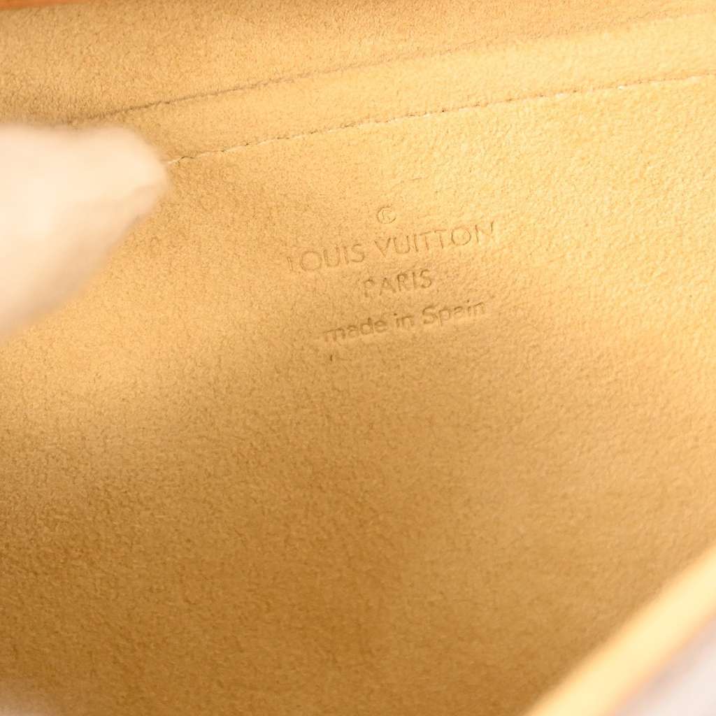 Louis Vuitton Twin Handbag Brown Canvas Fair condition - Model View