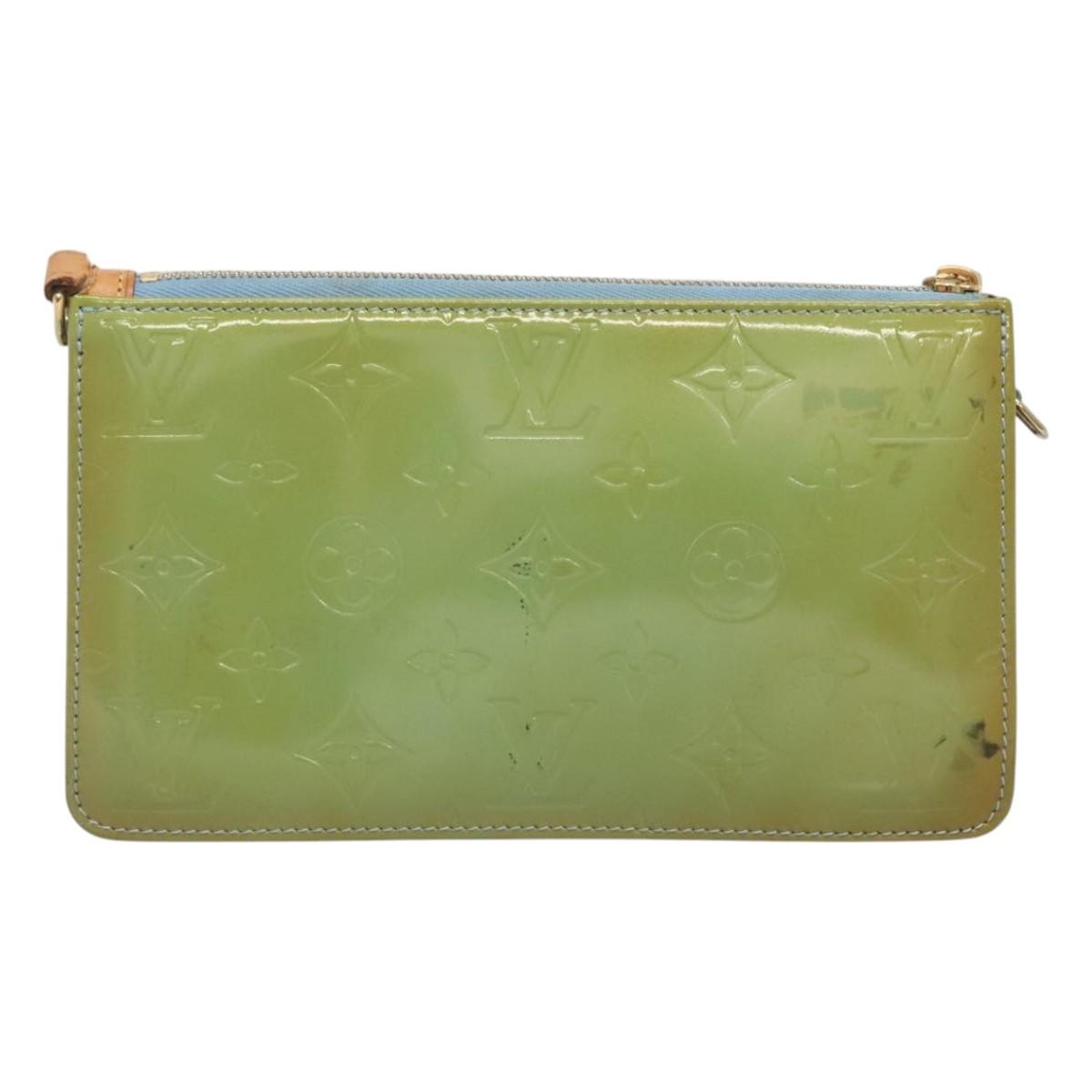 Louis Vuitton Lexington Pochette Green Fair condition - Back View