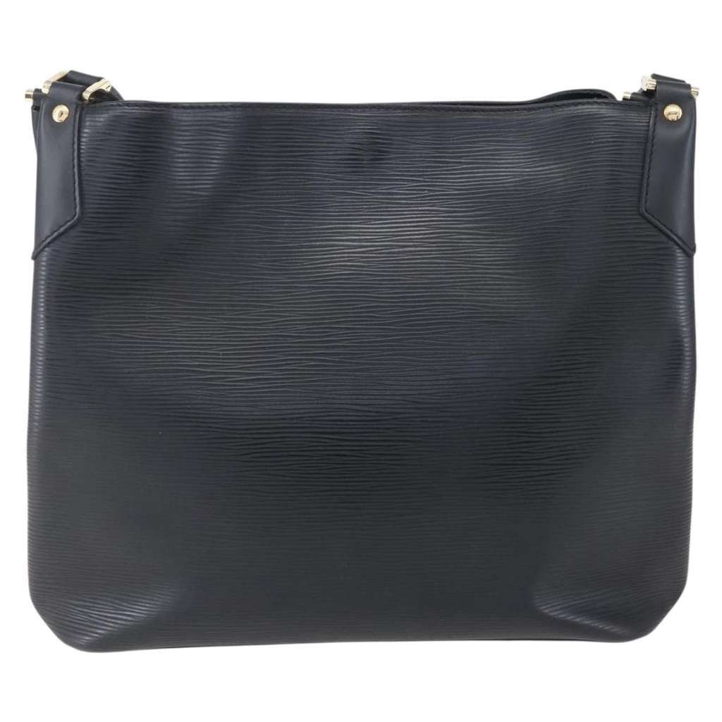 Louis Vuitton Mandara Handbag Black Leather Good condition - Back View