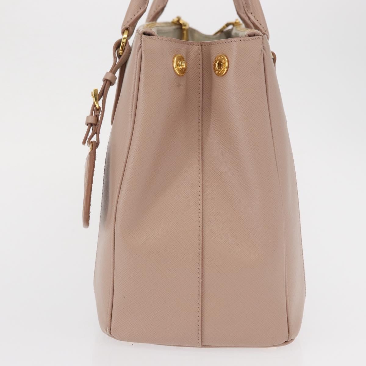 Prada Bicolor Double Zip Lux Tote Pink Leather Good condition - Inside View